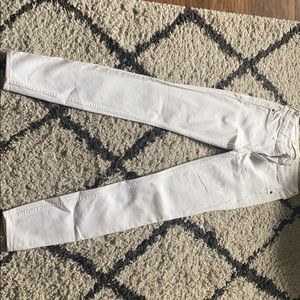 White Abercrombie and Fitch jeans